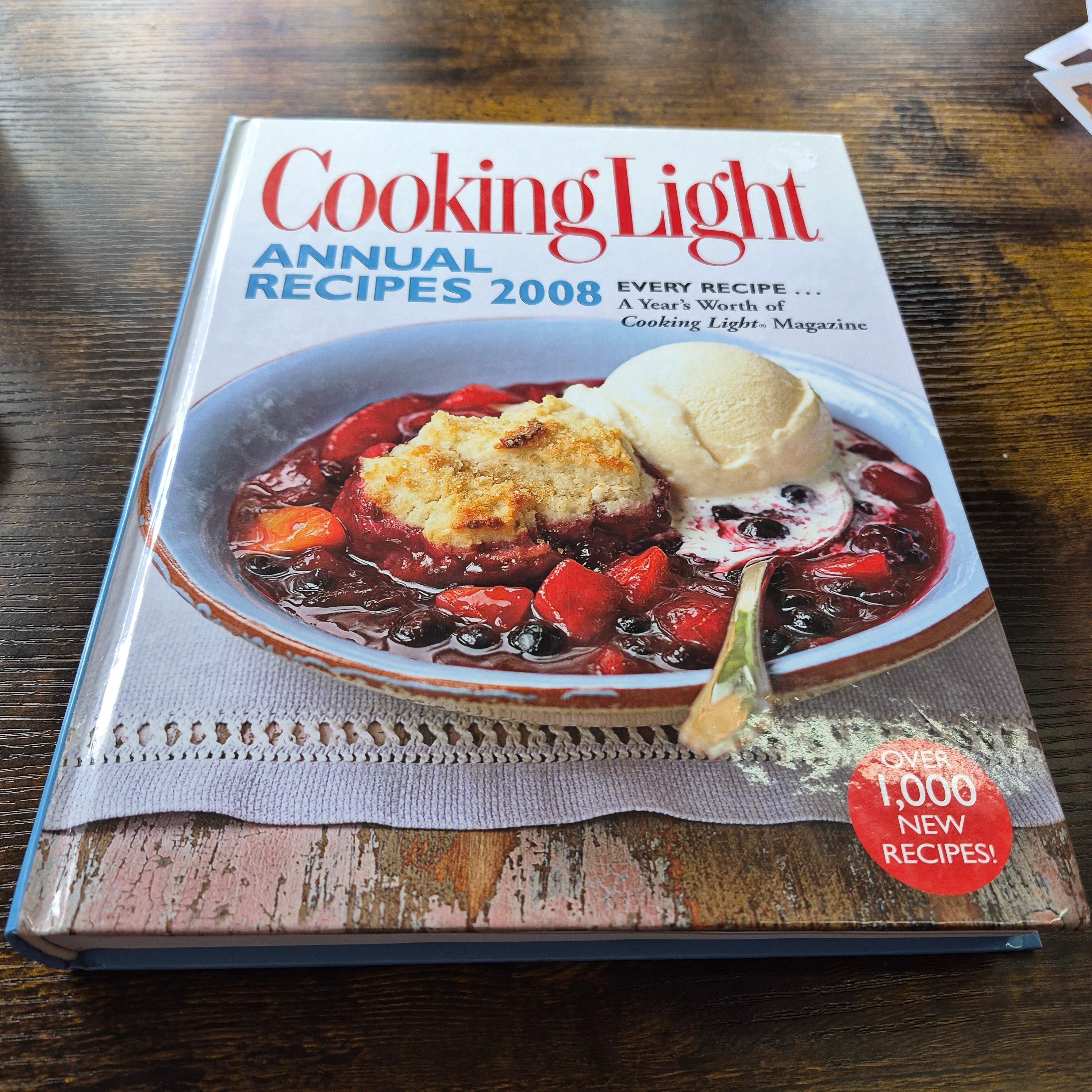 Cooking Light Annual Recipes 2008
